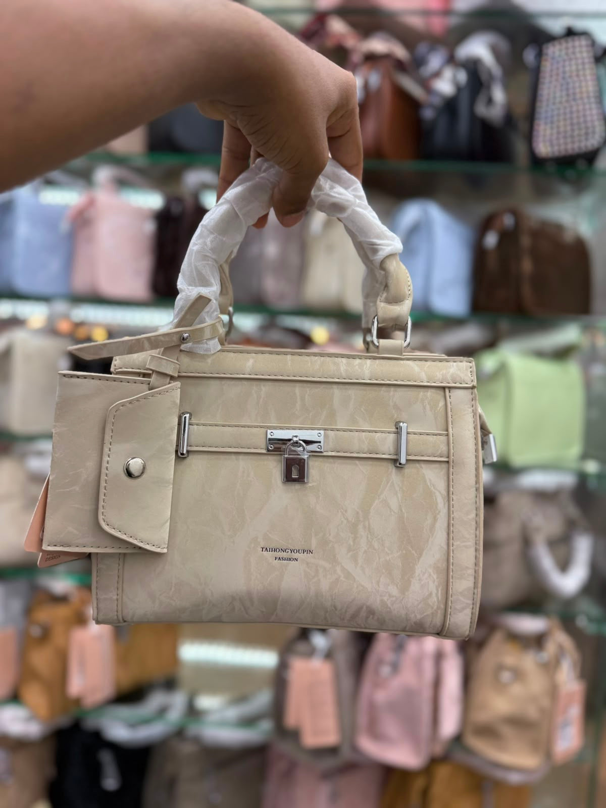 Taihong Marble Collection – Stylish Long Belt Bag with Multiple Colors & Spacious Compartments