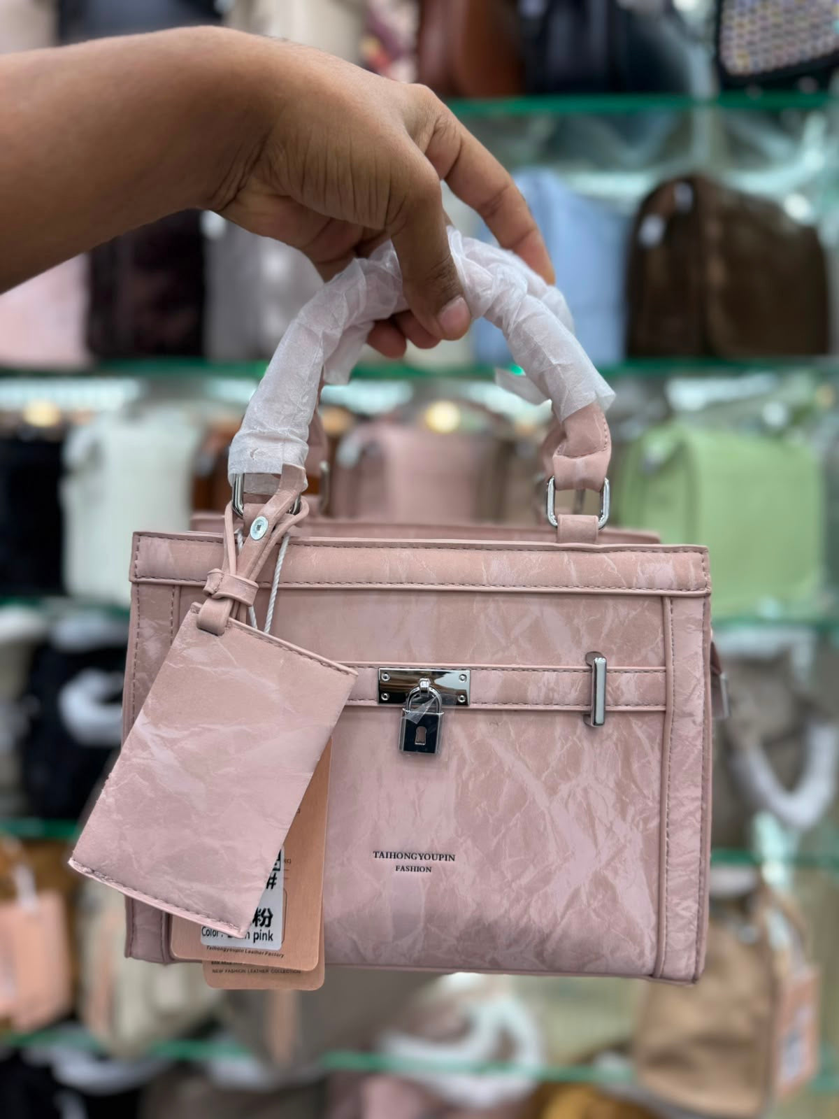 Taihong Marble Collection – Stylish Long Belt Bag with Multiple Colors & Spacious Compartments