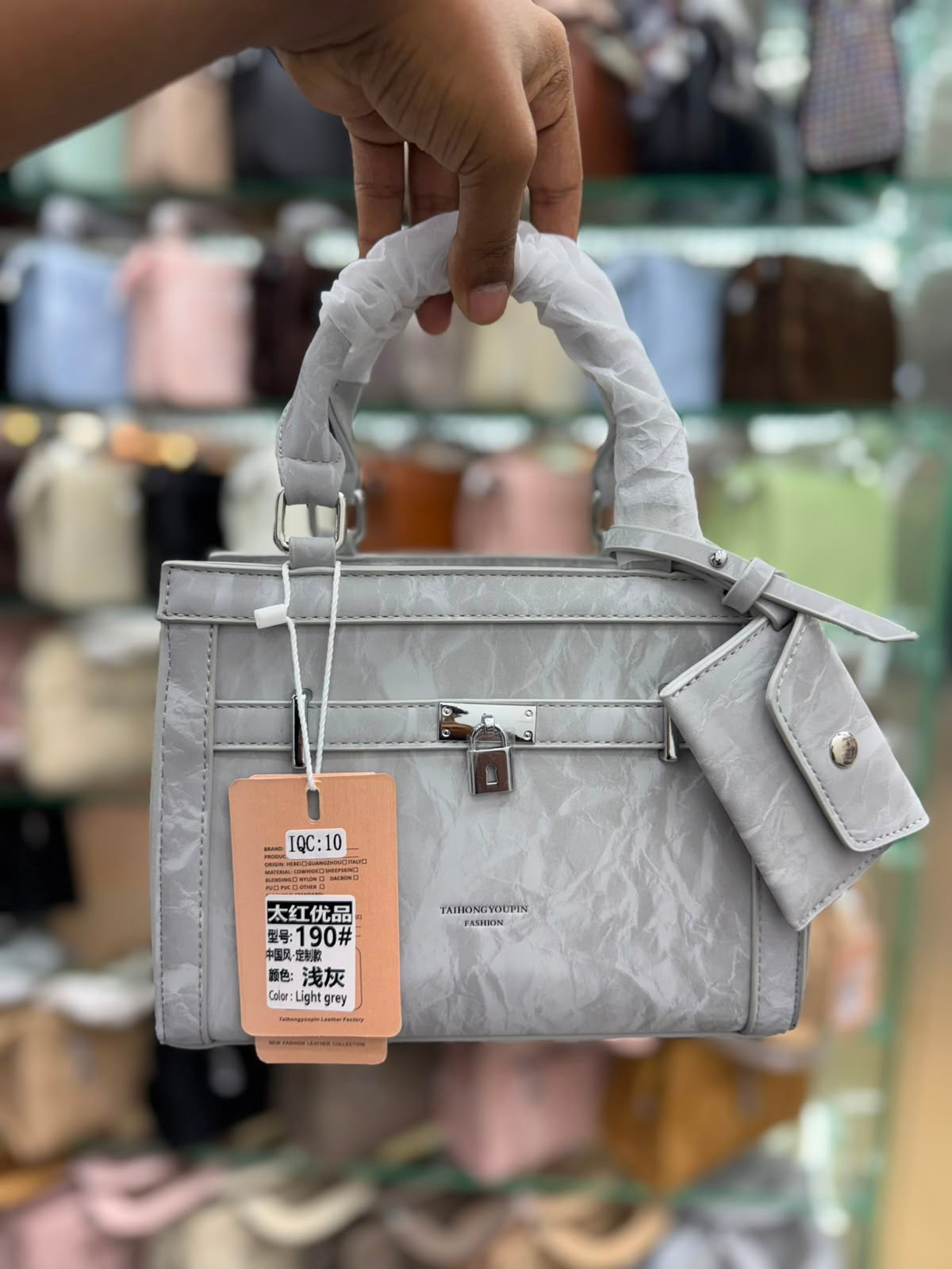 Taihong Marble Collection – Stylish Long Belt Bag with Multiple Colors & Spacious Compartments