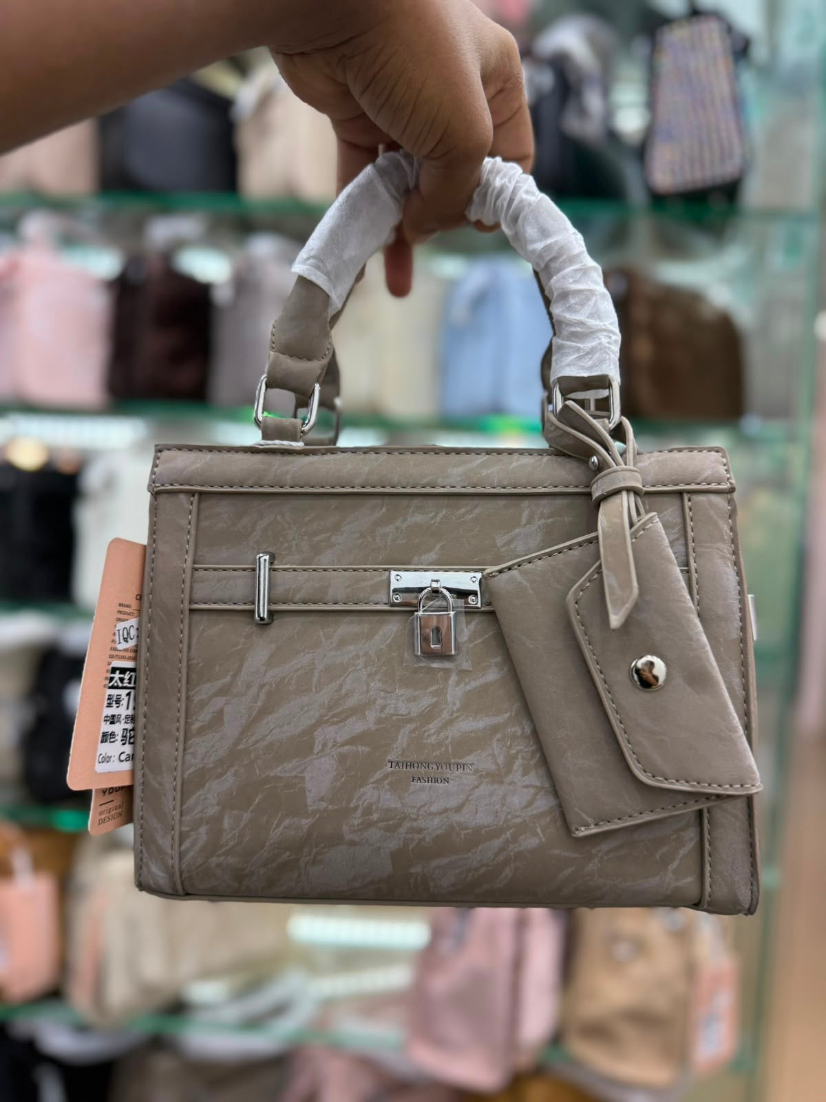 Taihong Marble Collection – Stylish Long Belt Bag with Multiple Colors & Spacious Compartments