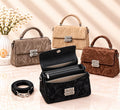 Imported Premium Crossbody Bag – Turkish Fabric, 3-Pocket Design & Adjustable Long Strap