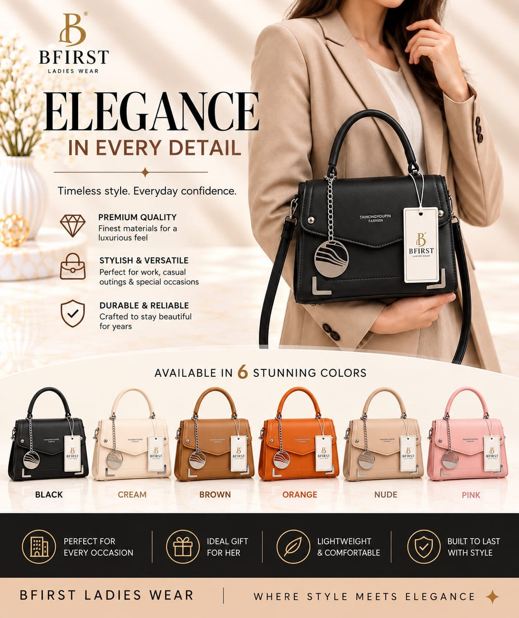 Taihong Branded Shoulder Bag for Girls – Imported Premium Collection